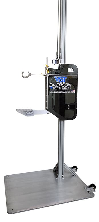 vertical drop testing equipment|emerson drop testers.